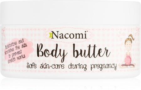 NacomiPREGNANCY FRIENDLY SKIN CARE burro corpo per le donne incinte 100 g