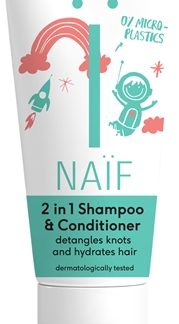 NaifKids Shampoo & Conditioner shampoo e balsamo 2 in 1 per bambini 200 ml