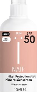 NaifSun Mineral Sunscreen SPF 50 spray solare protettivo SPF 50 100 ml