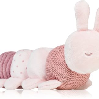 NATTOUActivity Cuddly Caterpillar attività giocattolo Lapidou Pink 0 m+ 1 pz