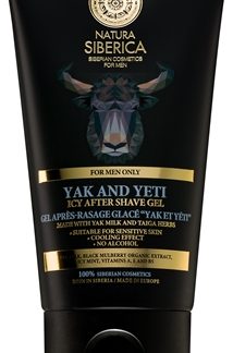 Natura SibericaFor Men Only gel post-rasatura per la rigenerazione della pelle 150 ml