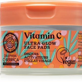 Natura SibericaOblepikha C-Berrica dischetti esfolianti viso illuminante20 pz