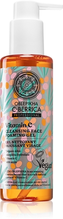 Natura SibericaOblepikha C-Berrica gel detergente in schiuma per il viso145 ml