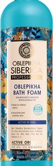 Natura SibericaOblepikha (Sea-Buckthorn) schiuma da bagno rivitalizzante 550 ml