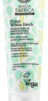 Natura SibericaPolar White Birch docciaschiuma detergente per pelli problematiche e grasse 200 ml