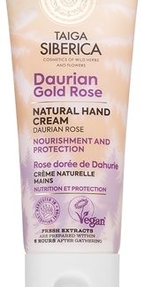 Natura SibericaTaiga Siberica Daurian Gold Rose crema nutriente per le mani 75 ml