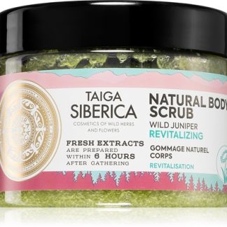 Natura SibericaTaiga Siberica Wild Juniper scrub corpo 300 ml