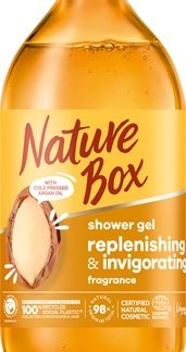 Nature BoxArgan gel doccia nutriente con olio di argan 385 ml