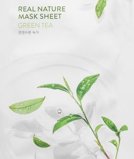 NATURE REPUBLICReal Nature Green Tea Mask Sheet mascheraviso idratante in tessuto con the verde23 ml