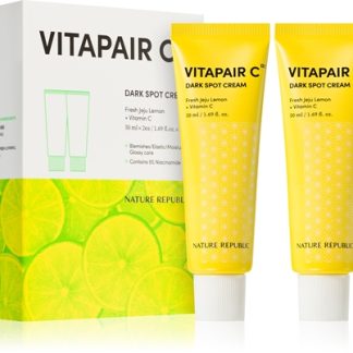 NATURE REPUBLICVitapair C Dark Spot Cream crema-gel illuminante per pelli iperpigmentate2x50 ml