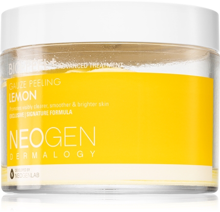 Neogen DermalogyBio-Peel+ Gauze Peeling Lemon dischetti esfolianti viso per una pelle luminosa e liscia30 pz