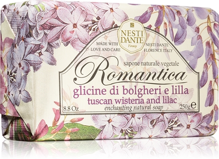 Nesti DanteRomantica Glicine di Bolgheri e Lilla sapone naturale 250 g