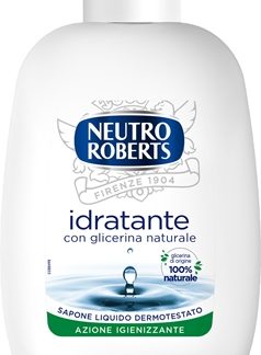 Neutro RobertsGlicerina Naturale sapone liquido per le mani effetto idratante 200 ml