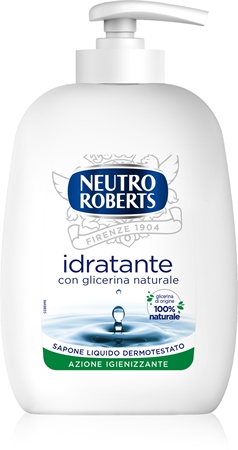 Neutro RobertsGlicerina Naturale sapone liquido per le mani effetto idratante 200 ml