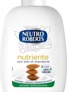 Neutro RobertsOlio di Mandorla sapone liquido per le mani effetto nutriente 200 ml