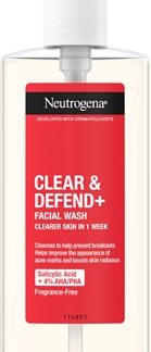 NeutrogenaClear & Defend+ gel detergente anti-acne200 ml