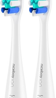 NiceboyION Sonic Lite testina di ricambio soft White 2 pz
