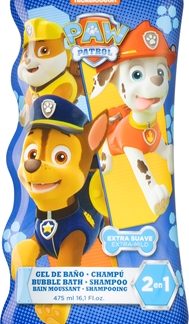NickelodeonPaw Patrol Bubble Bath and Shampoo gel bagno e doccia per bambini 475 ml