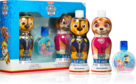 NickelodeonPaw Patrol Shower Gel and Shampoo Set confezione regalo per bambini