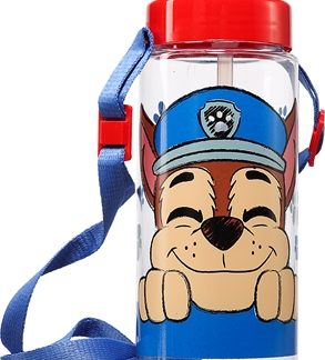 NickelodeonPaw Patrol Tritan Bottle With Strap bottiglia per l’acqua per bambini 500 ml