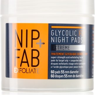 NIP+FABGlycolic Fix Extreme dischetti detergenti per la notte60 pz