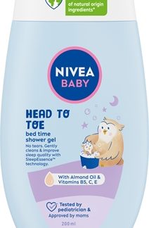 NIVEABABY Bed Time gel doccia per corpo e capelli 200 ml