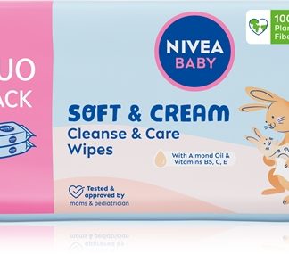 NIVEABABY Soft & Cream salviette umidificate per bambini 2x57 pz