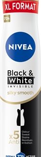 NIVEABlack & White Invisible Silky Smooth antitraspirante spray da donna 200 ml
