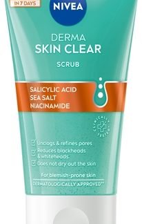 NIVEADerma Skin Clear esfoliante detergente viso150 ml