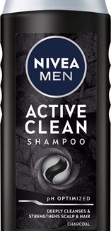 NIVEAMEN Active Clean shampoo al carbone attivo per uomo 250 ml