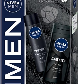 NIVEAMEN Deep confezione regalo per il corpo per uomo