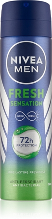 NIVEAMEN Fresh Sensation antitraspirante spray 72 ore per uomo 150 ml