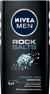 NIVEAMEN Rock Salt gel doccia per uomo 250 ml
