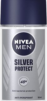 NIVEAMEN Silver Protect antitraspirante roll-on per uomo 50 ml