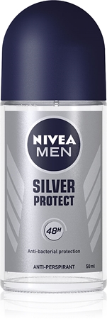 NIVEAMEN Silver Protect antitraspirante roll-on per uomo 50 ml
