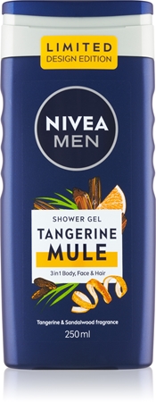 NIVEAMEN Tangerine Mule gel doccia per viso, corpo e capelli 250 ml