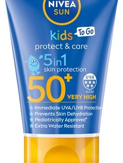NIVEASUN Kids latte abbronzante per bambini 5 in 1 SPF 50+ 50 ml