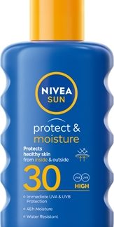 NIVEASUN Protect & Moisture spray abbronzante idratante SPF 30 200 ml