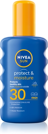 NIVEASUN Protect & Moisture spray abbronzante idratante SPF 30 200 ml
