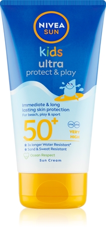 NIVEASUN Protect & Play latte abbronzante per bambini SPF 50+ 150 ml
