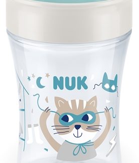 NUKMagic Cup tazza con tappo 8m+ Green 230 ml