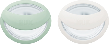 NUKMommyFeel 0-9 m ciuccio Green 2 pz