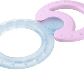 NUKNUK dentaruolo con effetto rinfrescante 3-12 m Violet 2 pz