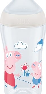 NUKPerfect Match Peppa Pig bottiglia con controllo della temperatura 3m+ 260 ml
