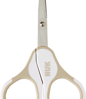NUKScissors forbici per bambini con punta arrotondata Beige 1 pz