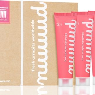 nuudWholelottanuud Pack deodorante in crema Naturale 3x40 ml