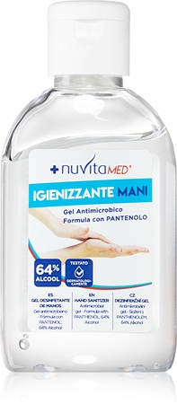 NuvitaSanitizing gel gel detergente mani 80 ml