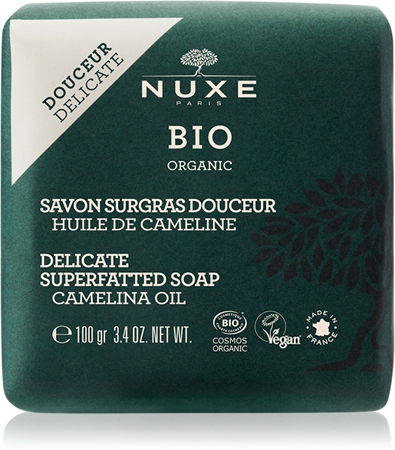 NuxeBio Organic sapone nutriente ultra-delicato per corpo e viso100 g
