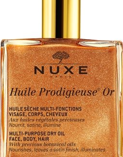 NuxeHuile Prodigieuse Or olio secco multifunzione con glitter per viso, corpo e capelli 100 ml