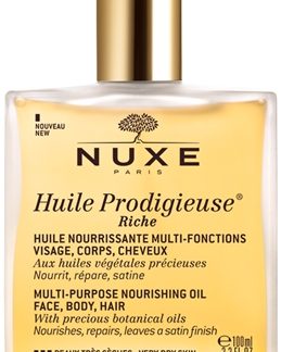 NuxeHuile Prodigieuse Riche olio secco multifunzione per pelli molto secche 100 ml